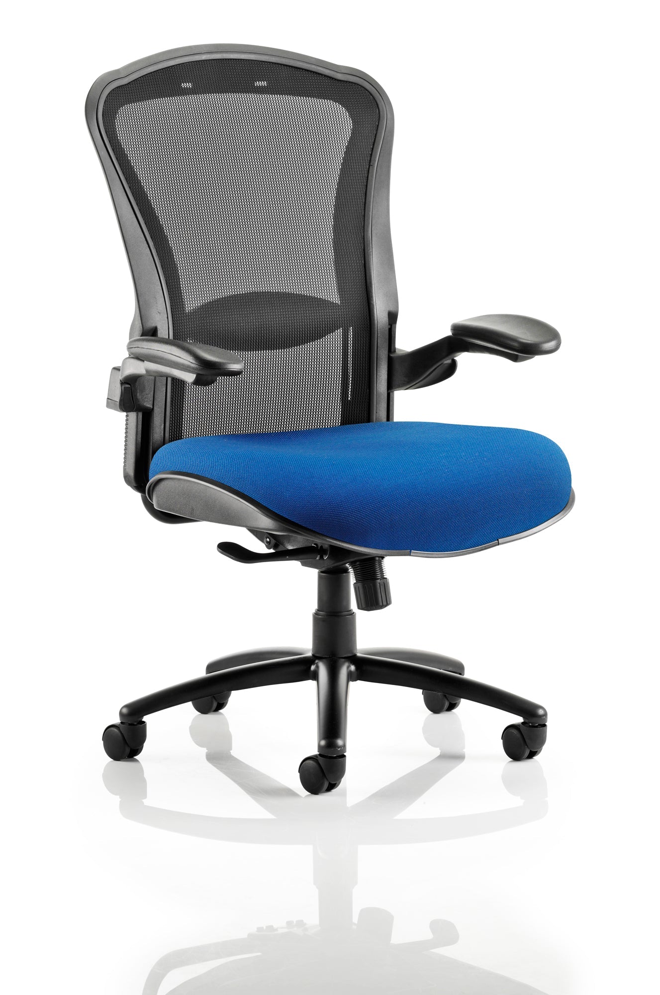 Houston High Mesh Back Heavy Duty Task Operator Office Chair with Arms