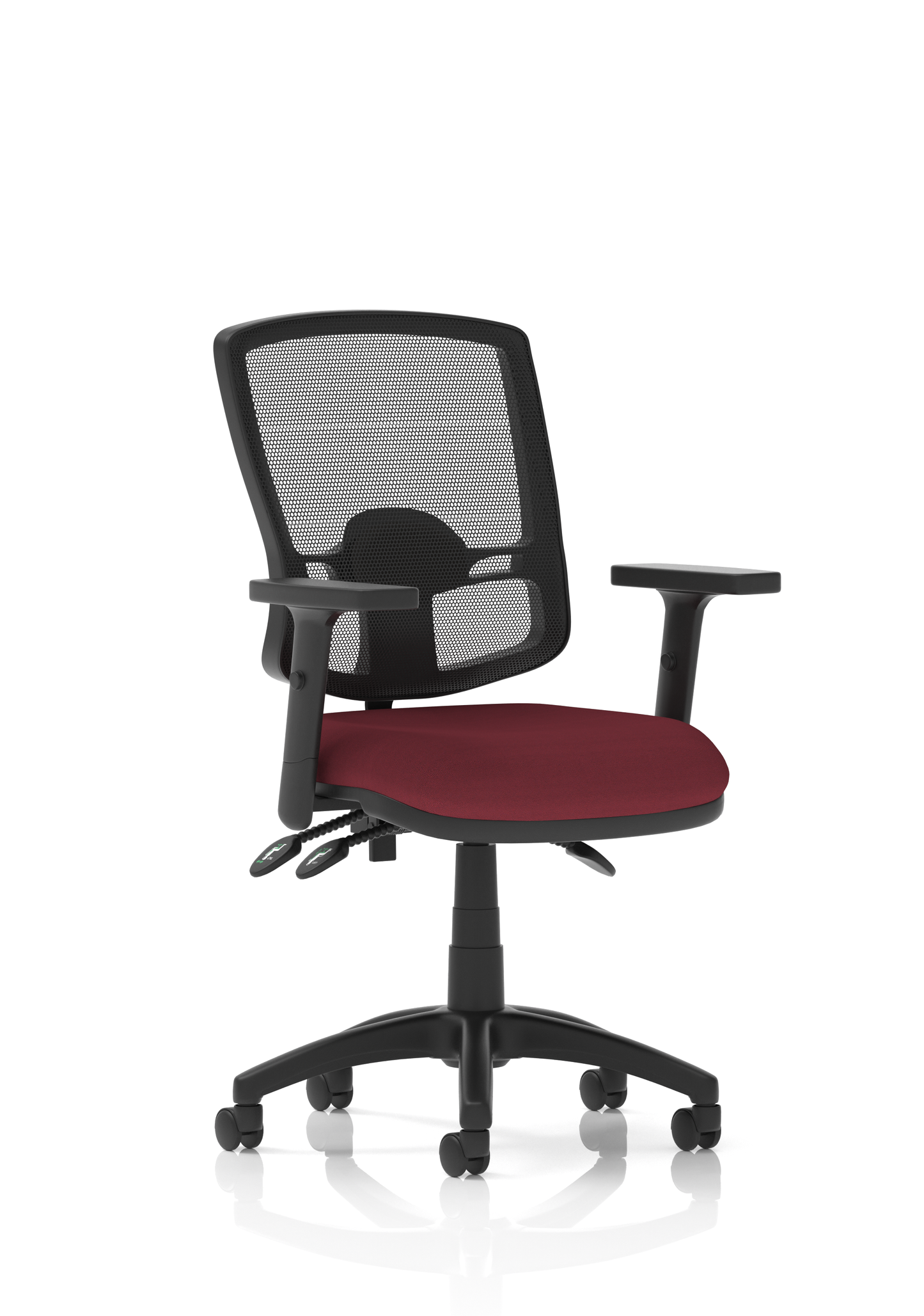 Eclipse Plus III Deluxe Medium Mesh Back Task Operator Office Chair