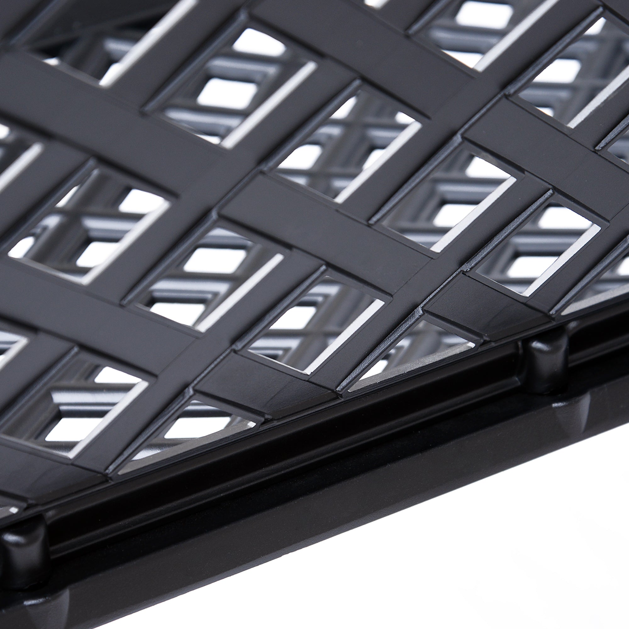 Outsunny Garden Bench, Cast Aluminium, 107Lx58Wx85H cm-Black 