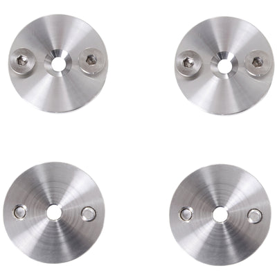 HOMCOM Wooden Sliding Door Kit Stainless Steel Smooth Operation Hardware Track Kit System Unit For Single Door 2000mm 