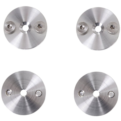 HOMCOM Wooden Sliding Door Kit Stainless Steel Smooth Operation Hardware Track Kit System Unit For Single Door 2000mm 
