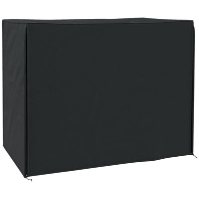 Outsunny 220 x 125cm Three-Seater Swing Chair Protective Cover - Black 