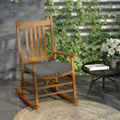 Outsunny Set of 6 Pcs Chair Cushion, 42Lx42Wx5T cm-Grey 