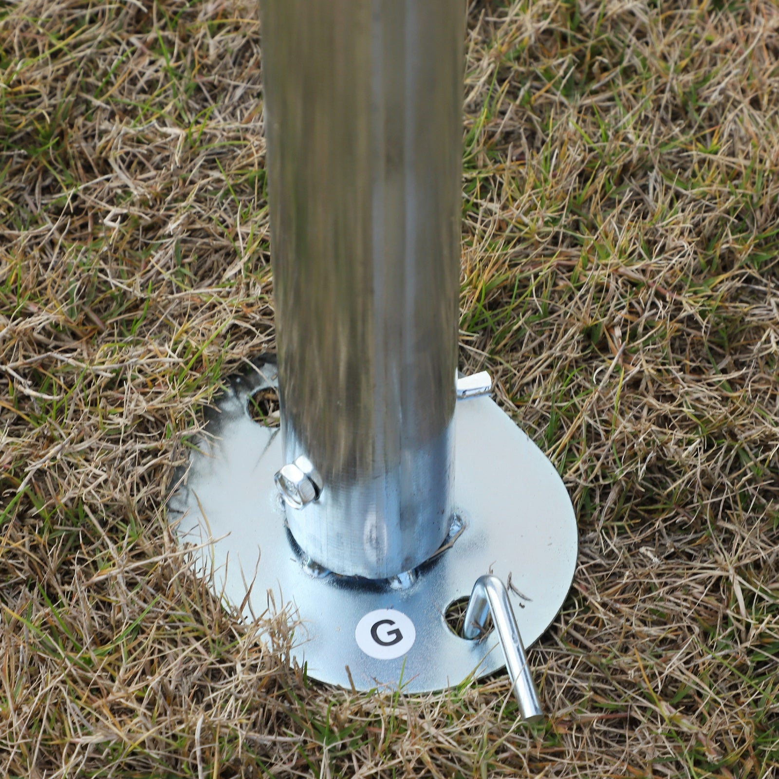 Outsunny 3 x 6m Heavy Duty Carport Garage Car Shelter Galvanized Steel Outdoor Open Canopy Tent Water UV Resistant Waterproof, White 