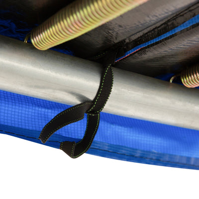 HOMCOM 12FT Replacement Trampoline Pad Thick Foam Safety Φ366cm Spring Cover Bounce Padding - Multi Coloured 