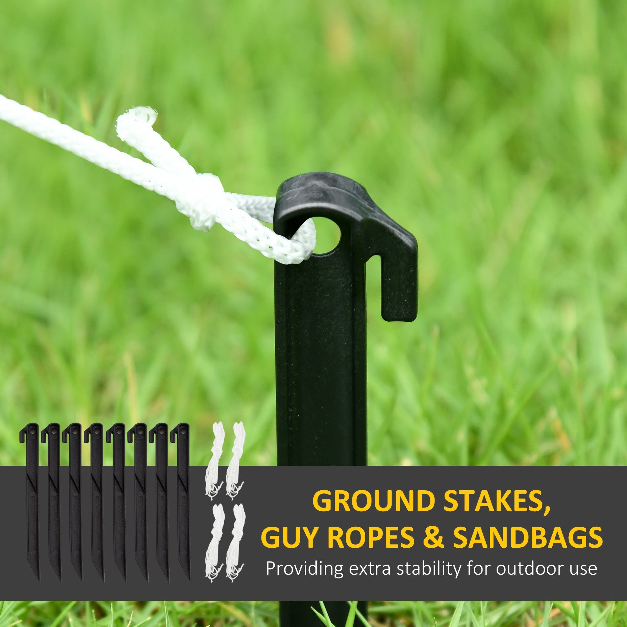 Outsunny 8ft Inflatable Christmas Snowman, with Accessories 