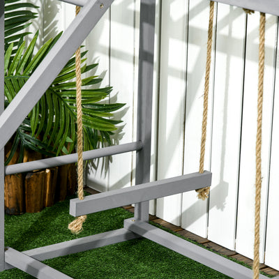 PawHut Walk In Chicken Run with Chicken Activity Shelf and Cover, 3 x 6 x 2m 