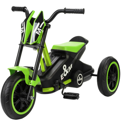 AIYAPLAY Kids Tricycle Baby Trike, Kids Trike with Pedal, 3 Wheel Toddler Balance Bike for Indoor Outdoor Use, Green 