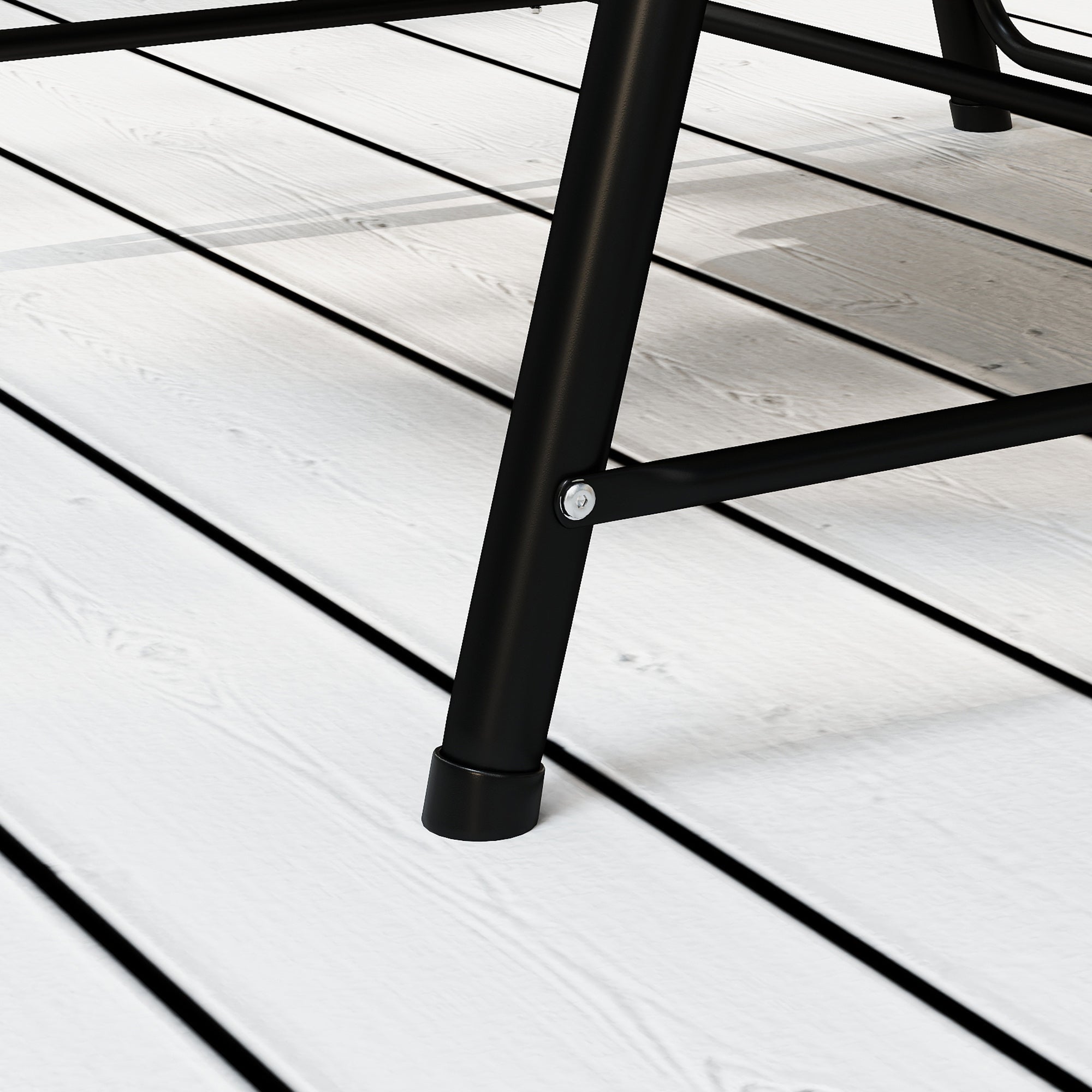 Outsunny Rattan Swing Chair, Outdoor Garden Hanging Swing Seat with Stand and Seat Cushion, Porch Hanging Chair for Balcony, Garden, Deck, Dark Grey 