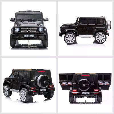 HOMCOM Mercedes Benz G500 12V Kids Electric Ride On Car Toy w/ Remote Control 