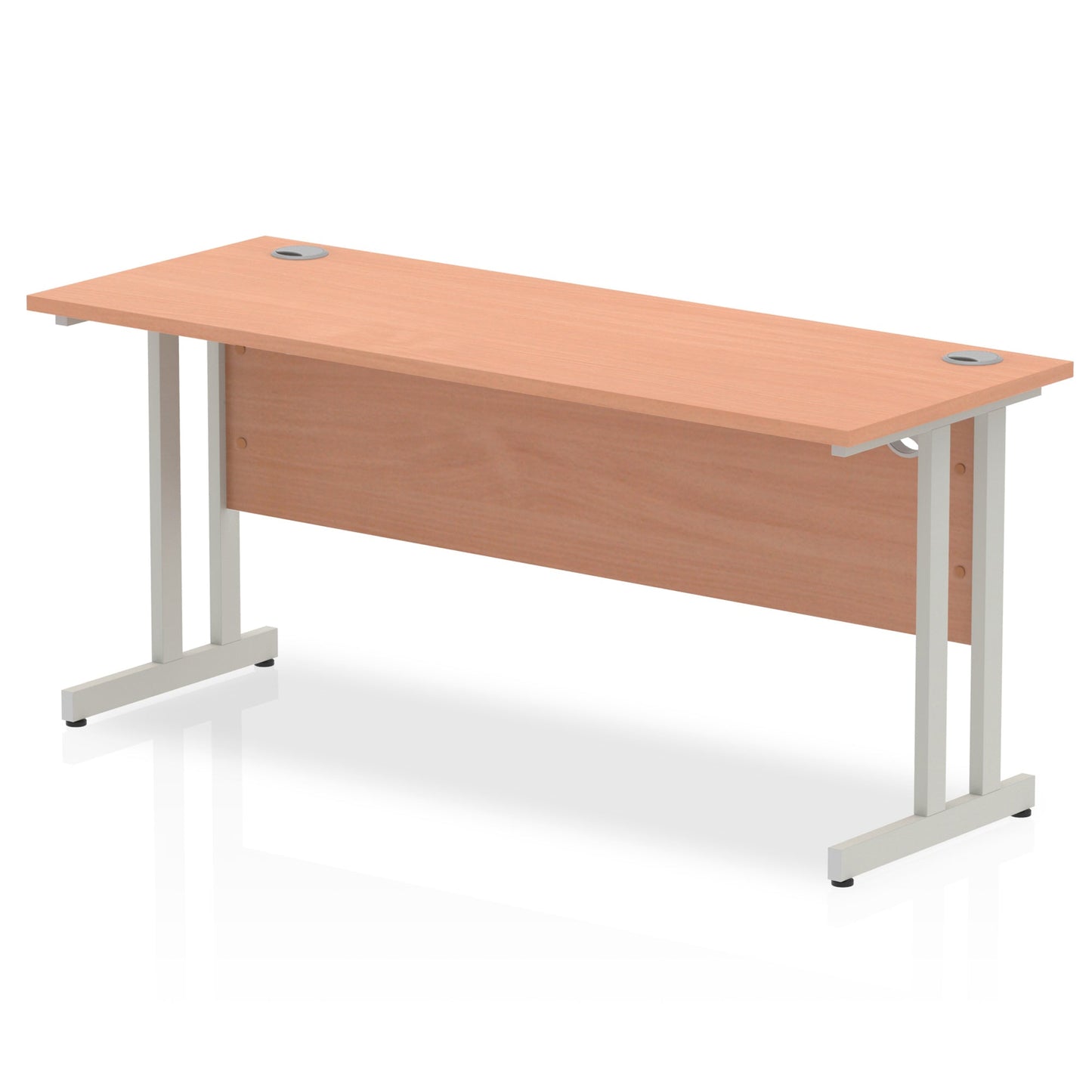 Impulse 1600mm Slimline Desk Cantilever Leg