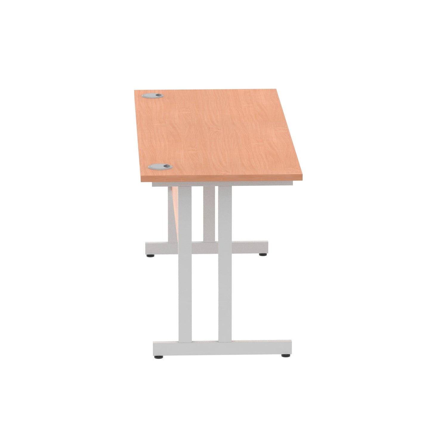 Impulse 1600mm Slimline Desk Cantilever Leg