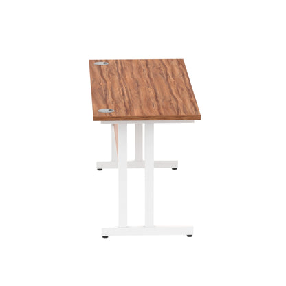 Impulse 1600mm Slimline Desk Cantilever Leg