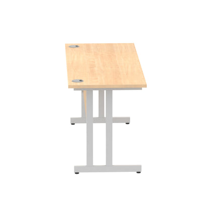 Impulse 1600mm Slimline Desk Cantilever Leg