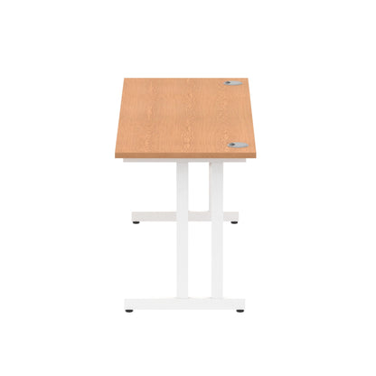 Impulse 1600mm Slimline Desk Cantilever Leg