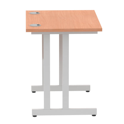 Impulse 800mm Slimline Desk Cantilever Leg