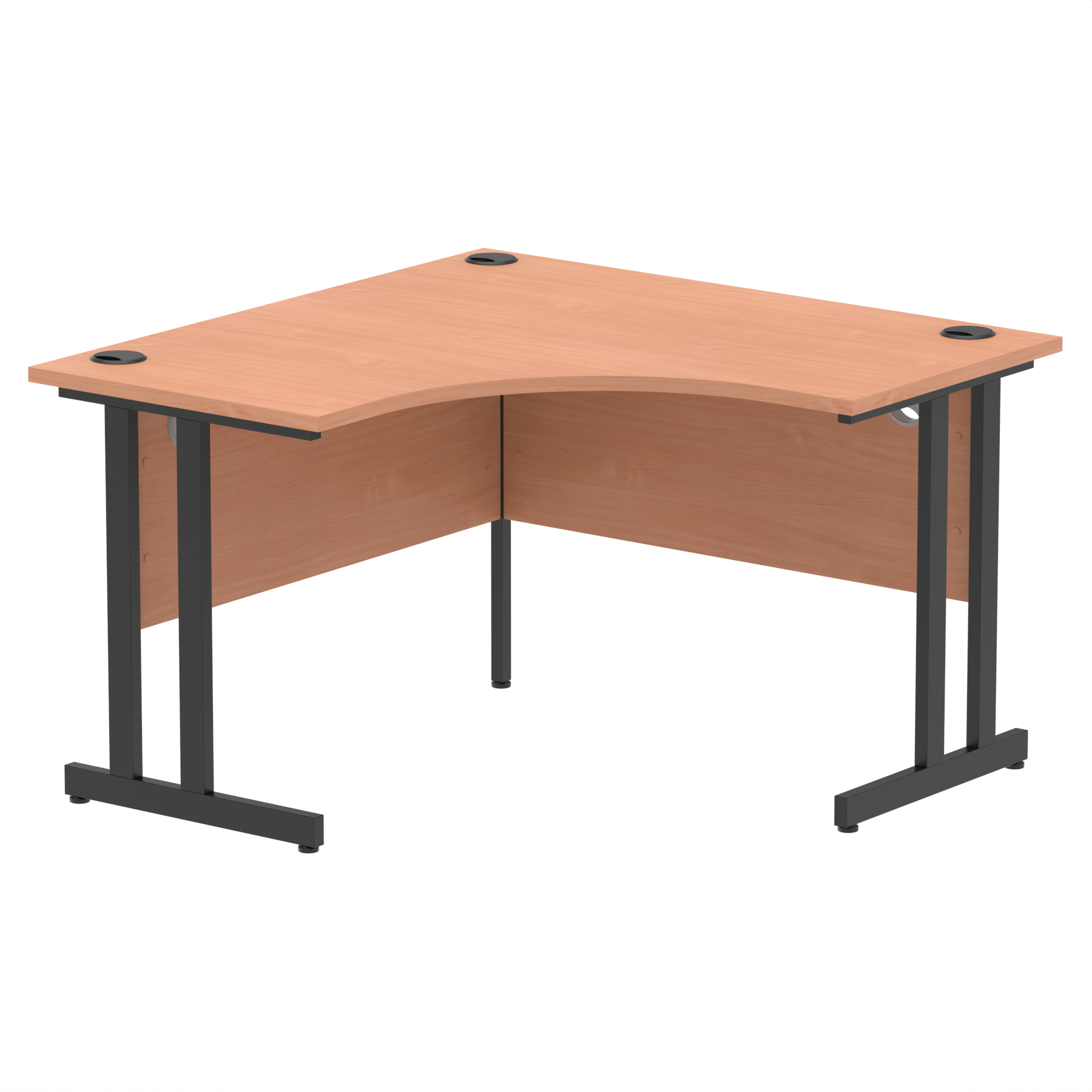 Impulse 1200mm Cantilever Leg Corner Desk