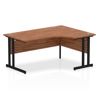 Impulse 1600mm Right Crescent Desk Cantilever Leg