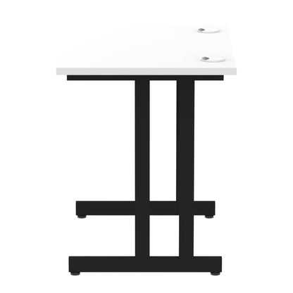 Impulse 800mm Slimline Desk Cantilever Leg