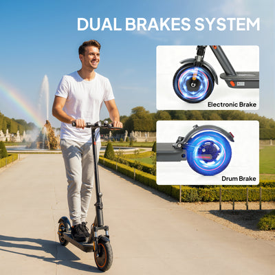 SPORTNOW Foldable Electric Scooter with 350W Motor, Up to 25km/h 