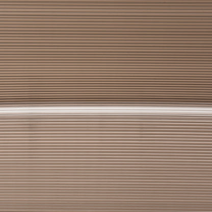 Outsunny Curved Window Door Canopy Aluminium Rigid Plastic Polycarbonate Fixed Outdoor Awning Modern Design UV Water Rain Resist 100 x 75cm Brown 