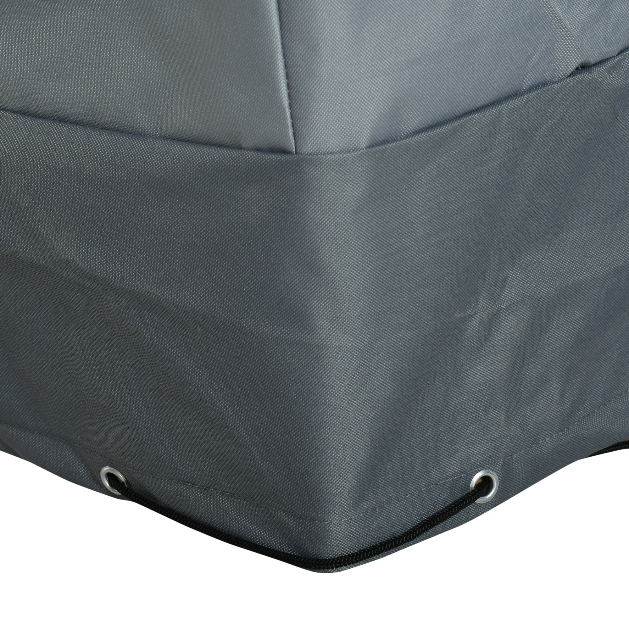 Outsunny Rectangular Patio Furniture Cover for Chairs Water UV Resistant Protection 600D Oxford Fabric Rattan Lounge Clean Cover, 200 x 86 x 82cm 