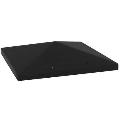 Outsunny 3 x 3(m) Gazebo Frame Replacement - Black 