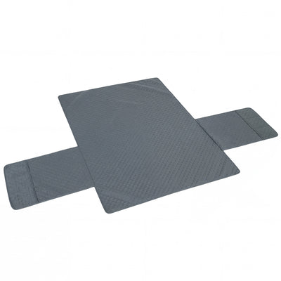 PawHut Waterproof Sofa Cover 2 Seater, Soft Couch Cover for Dogs Cats Pets, Non Slip Sofa Slipcoevr with Elastic Straps 