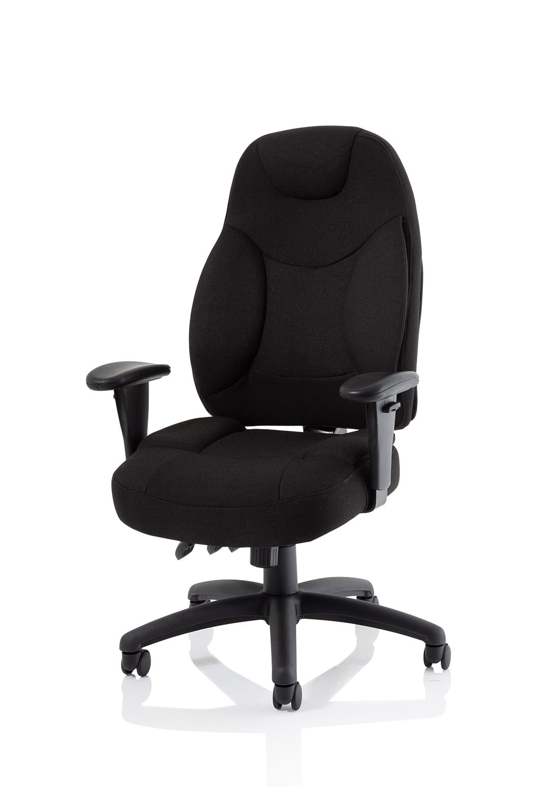 Galaxy Medium Back Task Operator Office Chair with Adjustable Arms