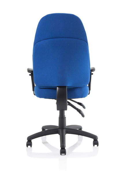 Galaxy Medium Back Task Operator Office Chair with Adjustable Arms