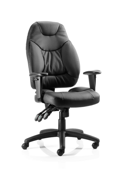 Galaxy Medium Back Task Operator Office Chair with Adjustable Arms