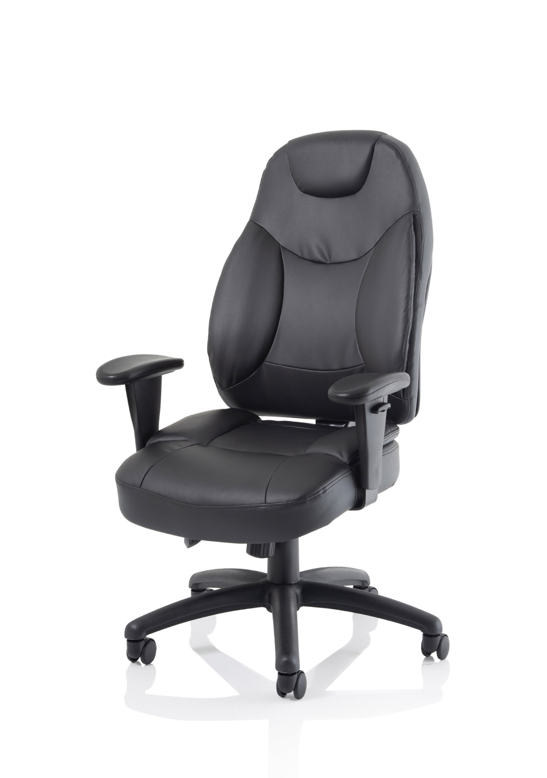 Galaxy Medium Back Task Operator Office Chair with Adjustable Arms