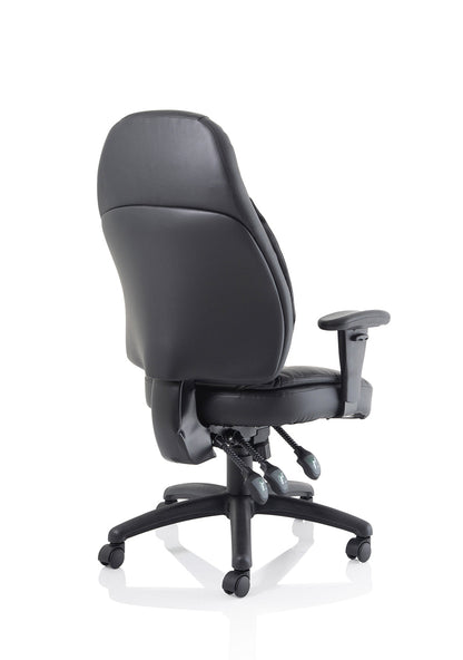 Galaxy Medium Back Task Operator Office Chair with Adjustable Arms