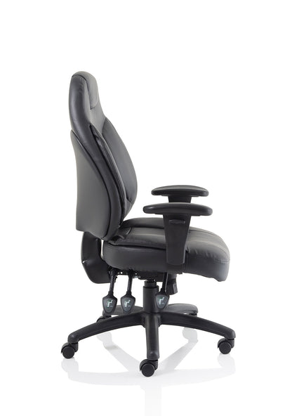 Galaxy Medium Back Task Operator Office Chair with Adjustable Arms