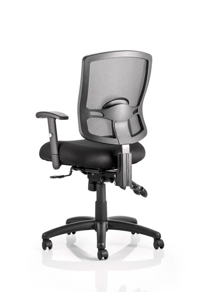 Portland III High Mesh Back Task Operator Office Chair with Arms