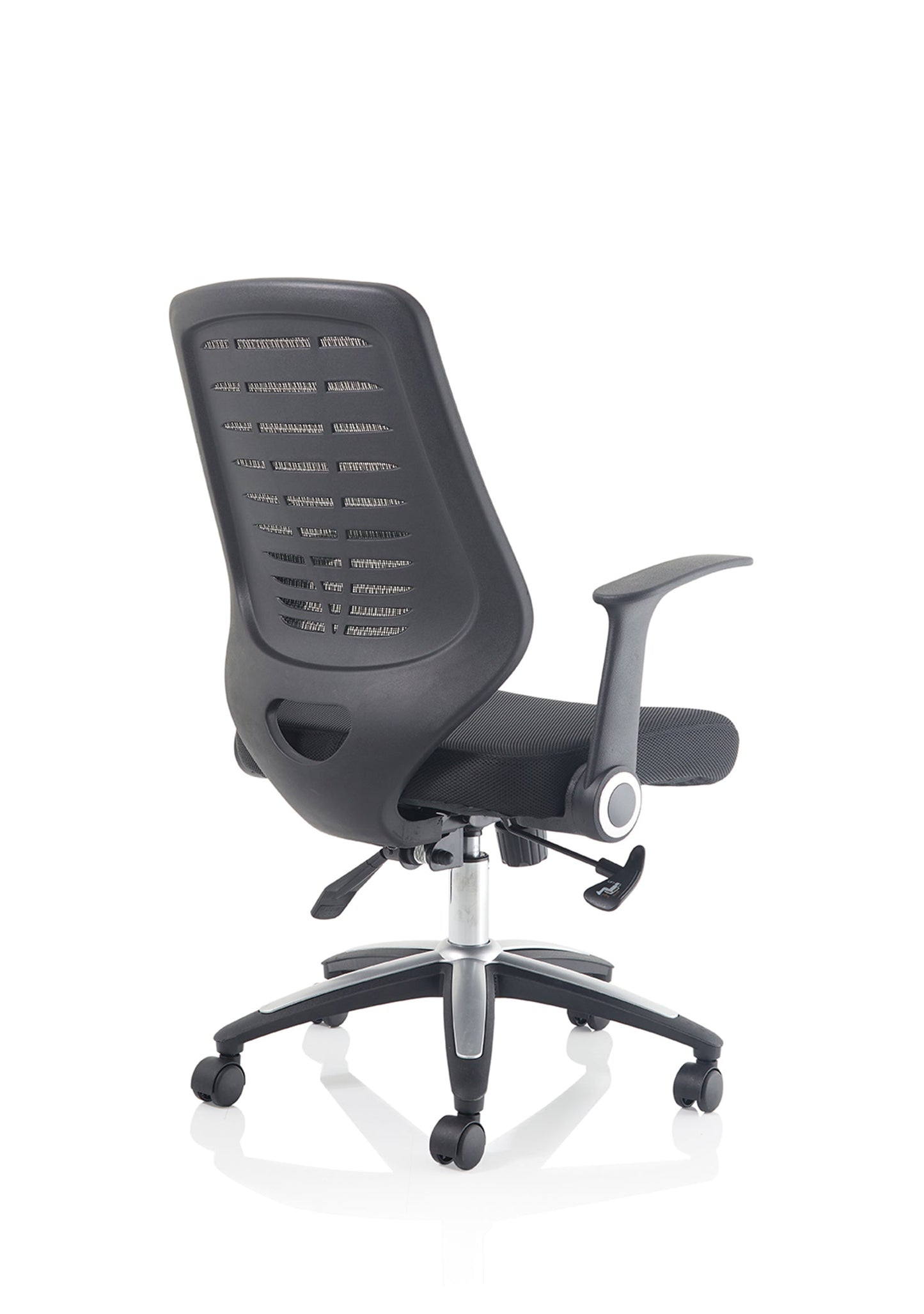 Relay Medium Mesh Back Task Operator Office Chair with Arms