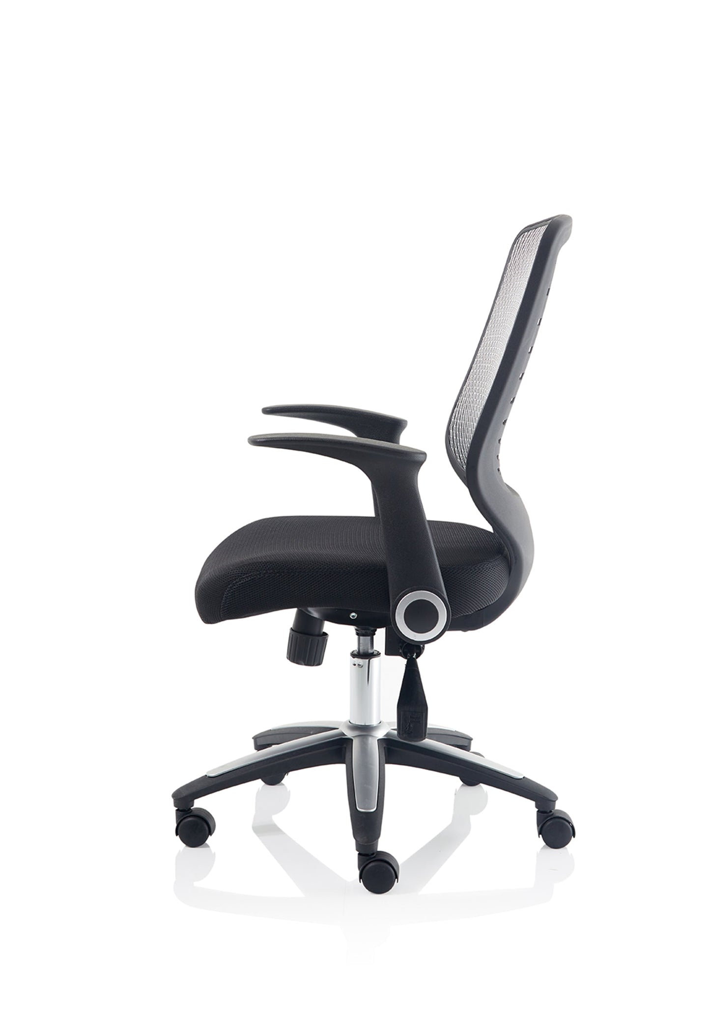 Relay Medium Mesh Back Task Operator Office Chair with Arms