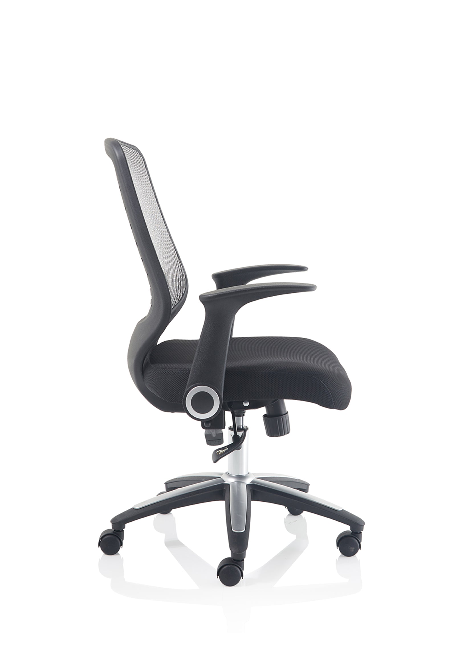 Relay Medium Mesh Back Task Operator Office Chair with Arms