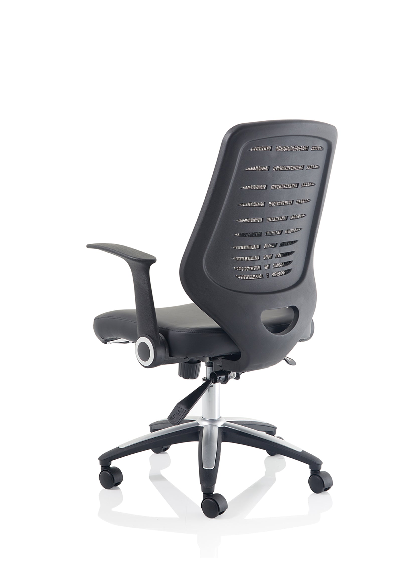 Relay Medium Mesh Back Task Operator Office Chair with Arms