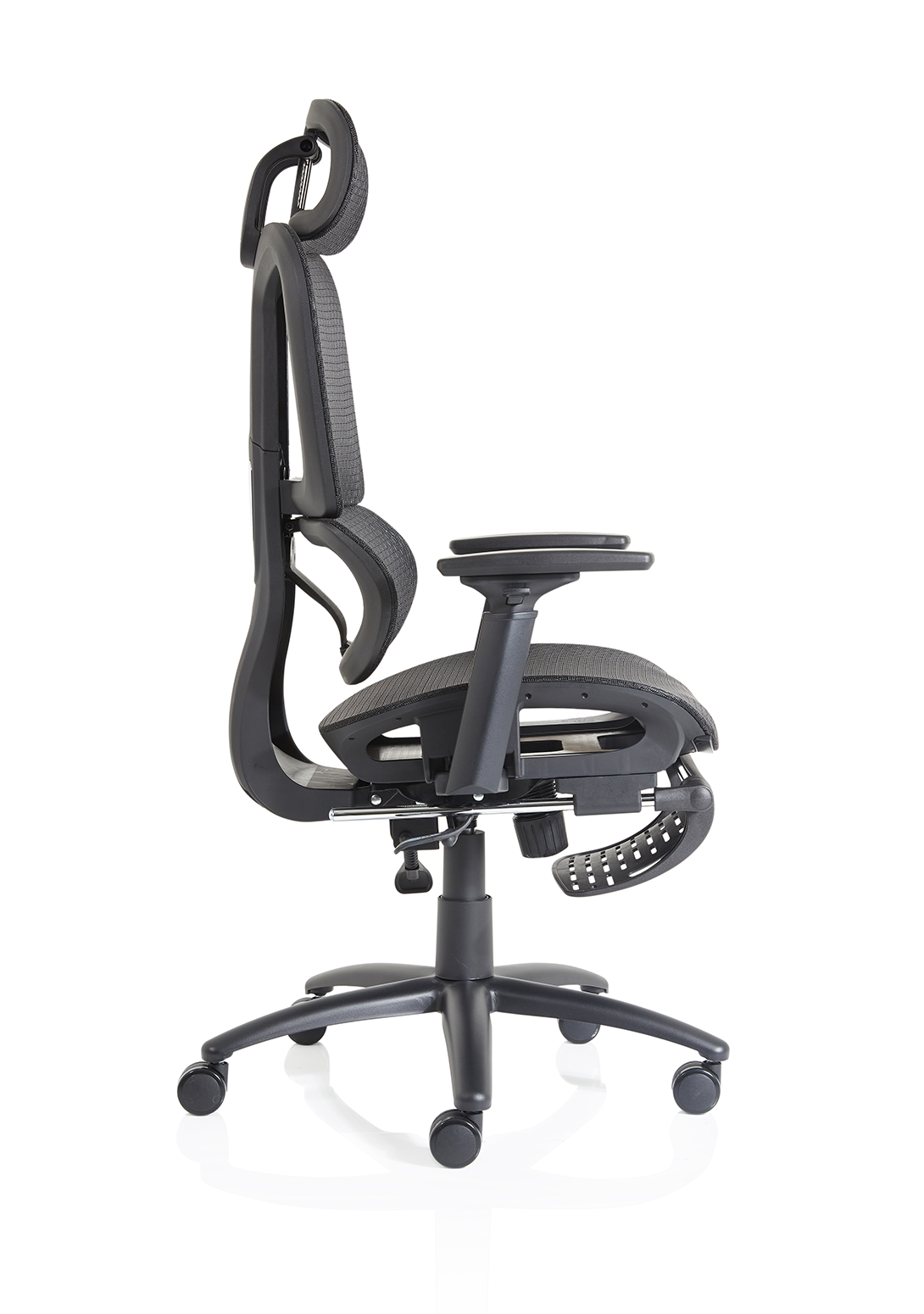 Horizon Executive Mesh Chair With Height Adjustable Arms and Footrest