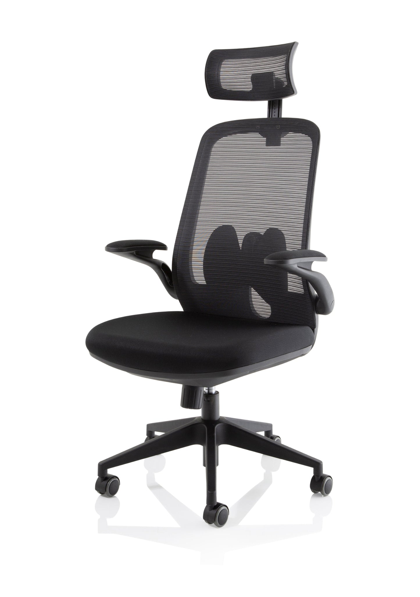 Sigma Executive Mesh Chair With Folding Arms