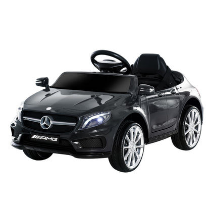 HOMCOM Mercedes Benz GLA Licensed 6V Kids Electric Ride On Car Toy with Remote Control Music Headlight for 3 Years Old Black 
