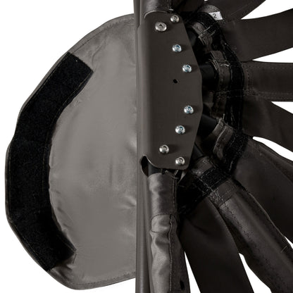 Outsunny Egg Chair with Cushion & Side Pocket - Brown 