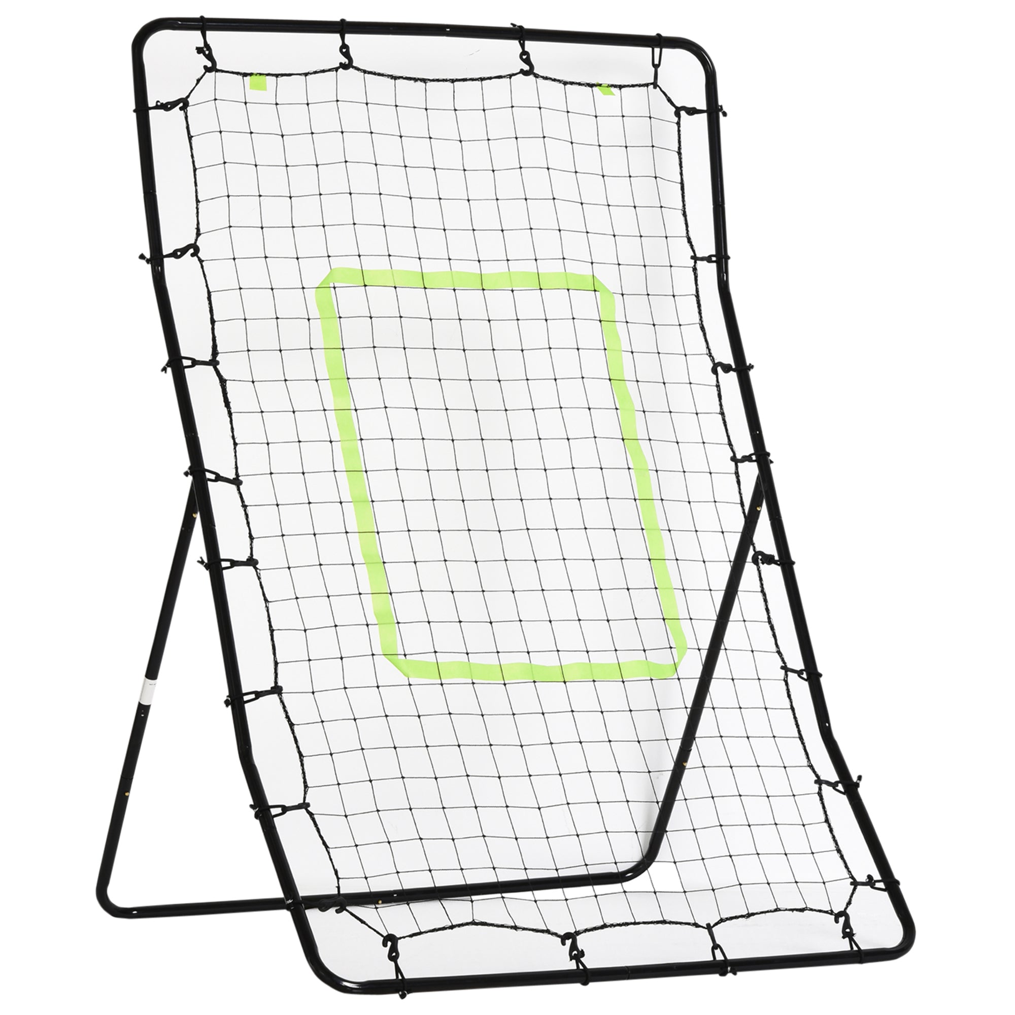 HOMCOM Rebounder Net Playback Game Spot Target Ball Rebounders Training Equipment Play Teaching 