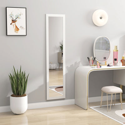 HOMCOM 37 x 157 cm Full Length Mirror - White 