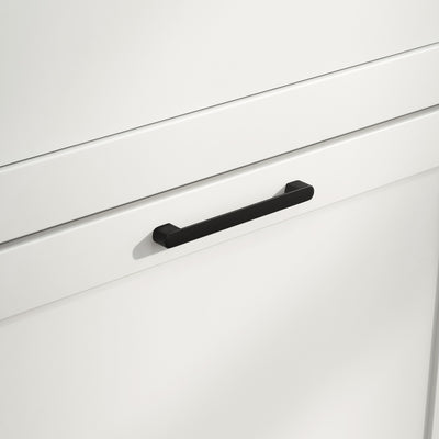 HOMCOM Modern Shoe Cabinet with 2 Flip Drawers and Adjustable Shelves, Narrow Shoe Storage Cabinet with Open Compartment, Holds 10 Pairs for Entryway, Hallway, White 