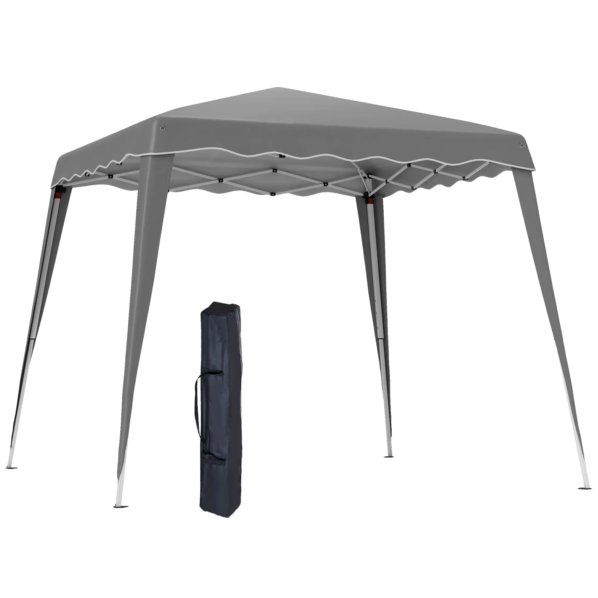 Outsunny 2.5 x 2.5M Pop up Garden Tent - Grey 