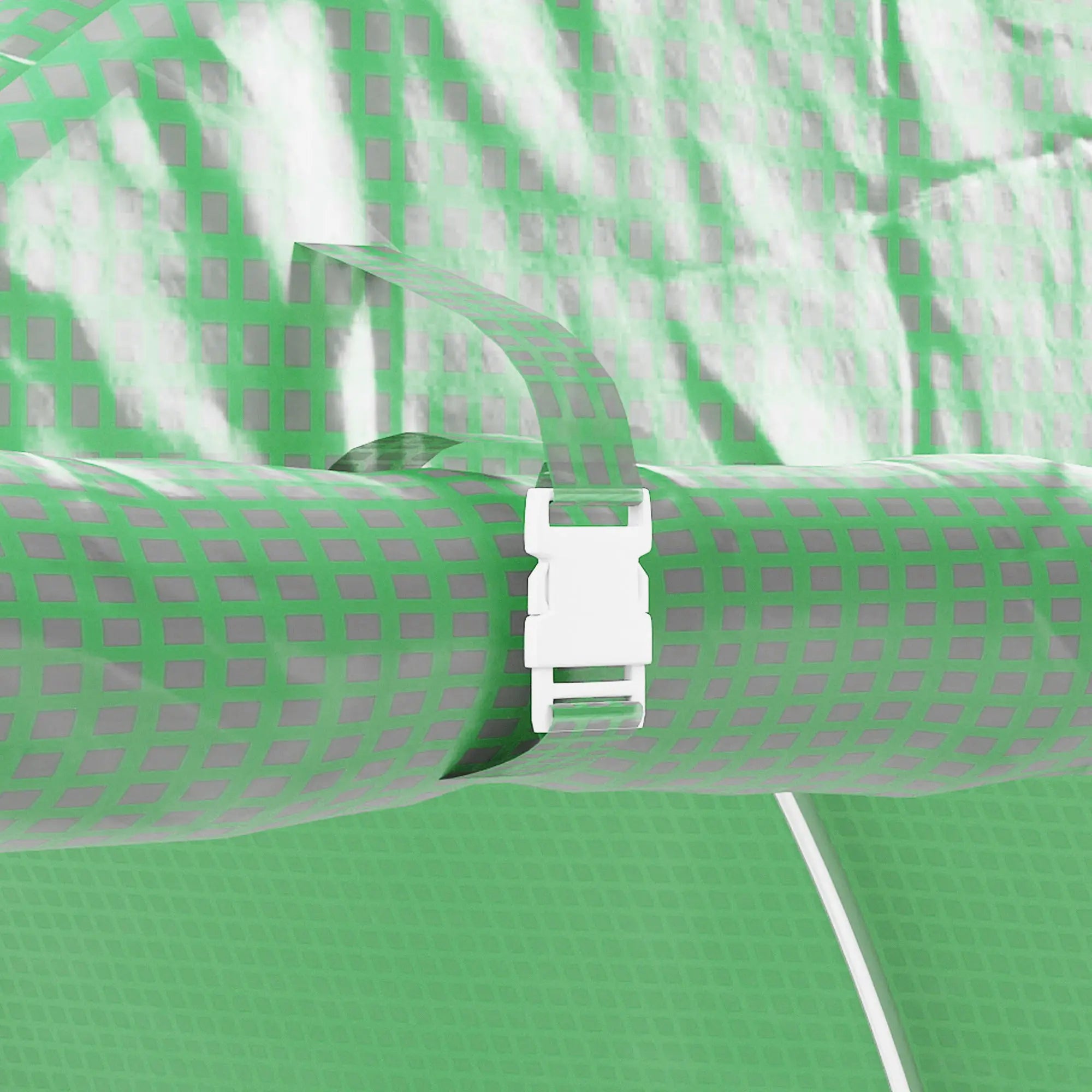 Outsunny 300 x 195cm Walk-In Tunnel Greenhouse - Green 