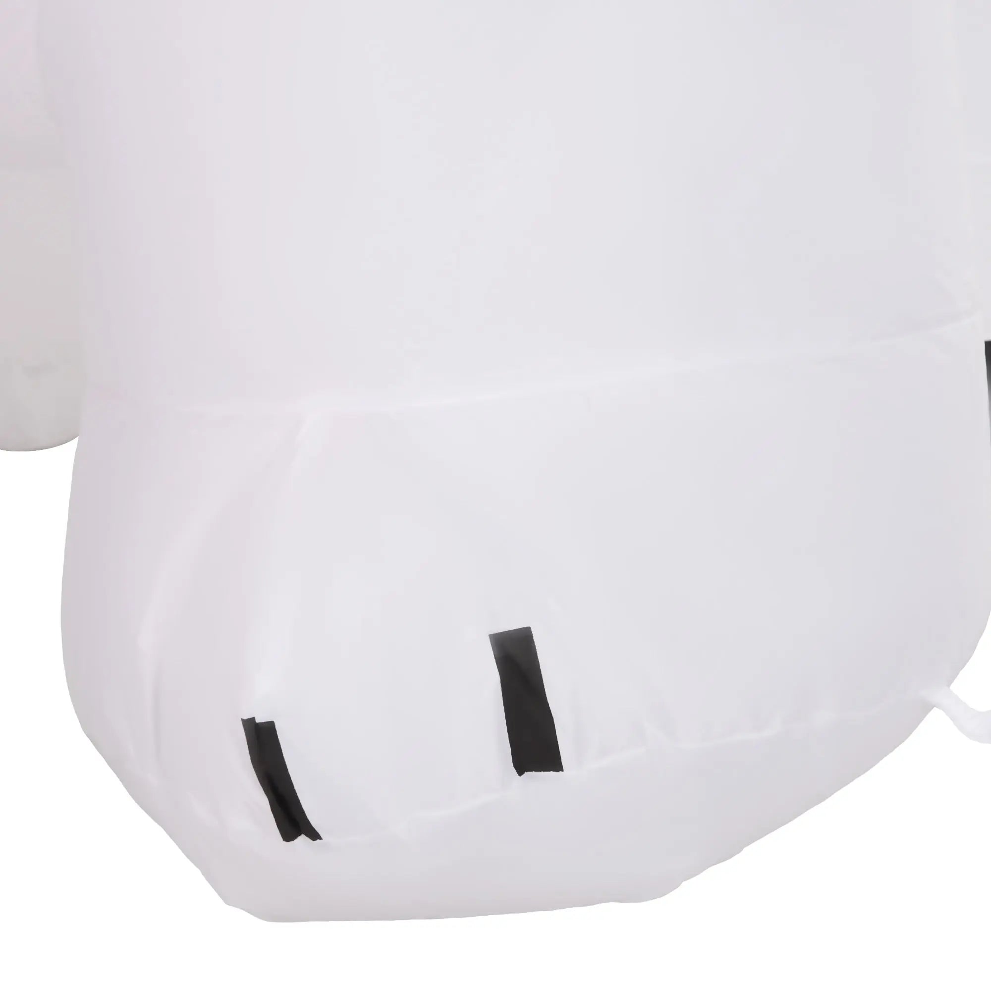 Outsunny 6.6ft Inflatable Santa Riding Polar Bear Decoration 