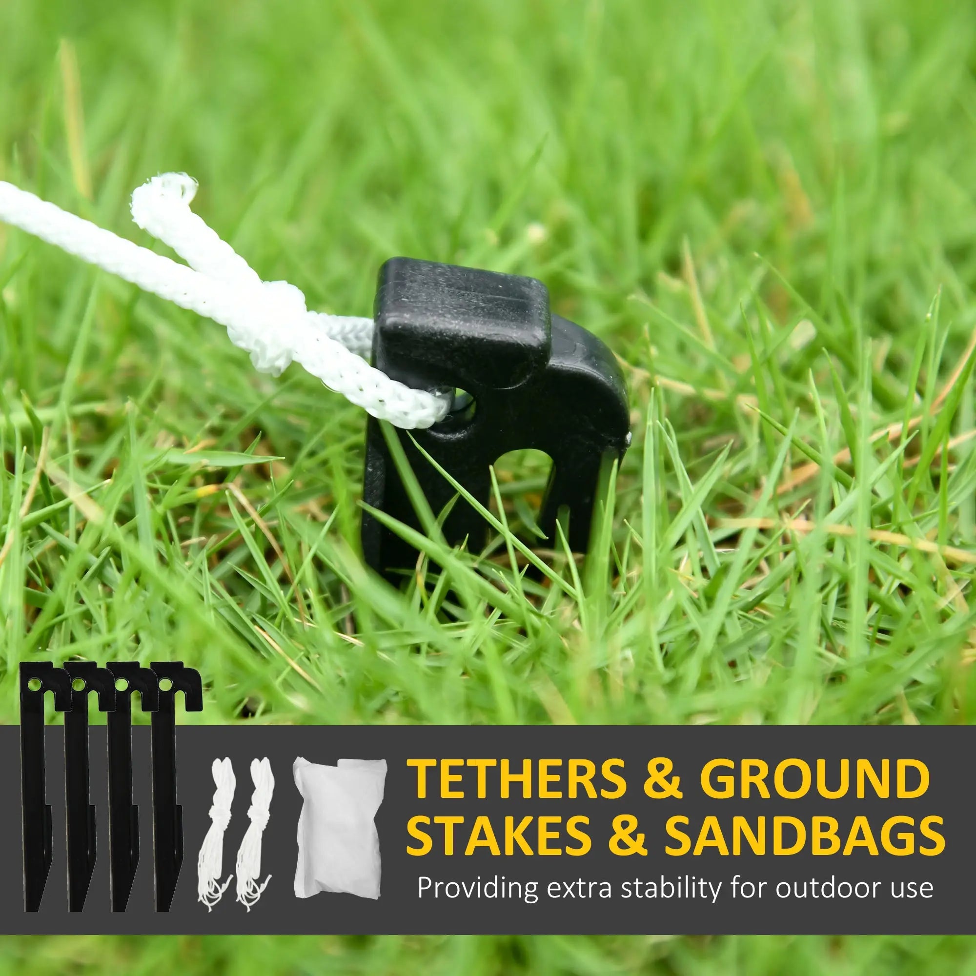 Outsunny 8ft Inflatable Xmas Tree and Friends Decoration 